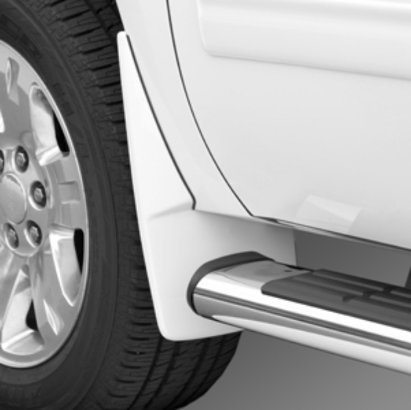 2014 Yukon Denali Splash Guards Front Molded | White (50U)